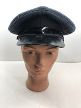 Load image into Gallery viewer, Original Vintage British Royal Air Force Airmans Peaked Cap WW2 Pattern
