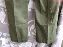 Load image into Gallery viewer, Genuine British Army OD Green Fatigue Combat Trousers - Size 72/76/92
