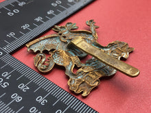 Load image into Gallery viewer, Original WW2 British Army Buffs (Royal East Kent Regiment) Cap Badge
