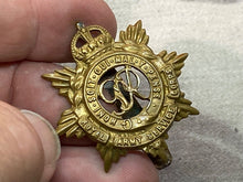 Load image into Gallery viewer, Original WW2 British Army - Royal Army Service Corps Cap Badge
