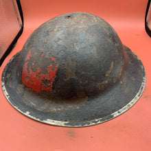 Load image into Gallery viewer, Original British Army WW2 Soldiers Military Combat Mk2 Brodie Helmet - SA Made
