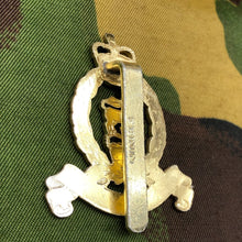 Load image into Gallery viewer, Original British Staybrite Army Cap Badge - Adjutant General&#39;s Corps - The Militaria Shop
