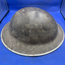 Load image into Gallery viewer, Original British Army Mk2 Combat Helmet - Untouched WW2 Example
