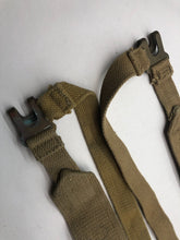 Load image into Gallery viewer, Original WW2 37 Patternn Webbing British Army L Strap Set - WW2 Dated
