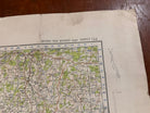 Original WW2 British Army GSGS OS Map of England - Brighton & Eastbourne - The Militaria Shop