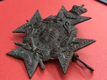 Load image into Gallery viewer, Victorian Most Honourable Order of The Bath Cap Badge Blackened Brass
