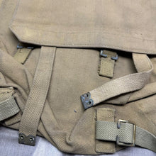 Load image into Gallery viewer, Original British Army / RAF 37 Pattern Webbing Large Pack &amp; Straps
