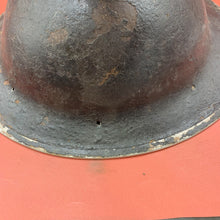 Load image into Gallery viewer, Original British Army WW2 Soldiers Military Combat Mk2 Brodie Helmet - SA Made
