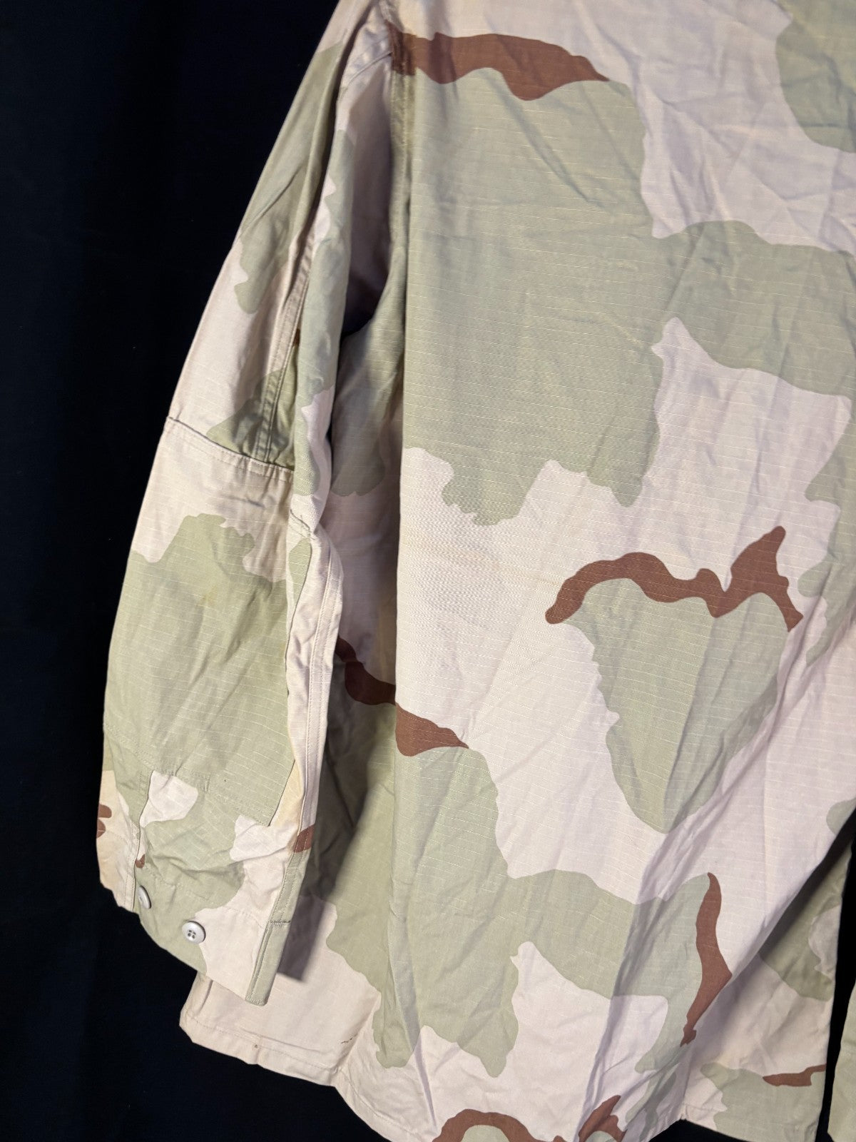 Gulf War US Army DCU Camouflaged Combat Field Coat/Jacket - Medium/X-Long - The Militaria Shop