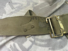 Load image into Gallery viewer, Original WW1 British Army 1908 08 Pattern Webbing Belt - 42&quot; Waist
