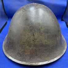 Load image into Gallery viewer, Original WW2 British/Canadian Army Mk3 Combat Helmet
