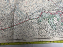 Load image into Gallery viewer, Original WW2 German Army Map of Canada
