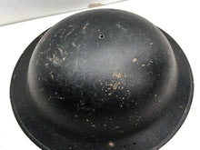 Charger l&#39;image dans la galerie, Original WW2 British Home Front Civil Defence Mk2 Helmet Shell
