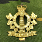 Genuine Canadian Army Brass Cap Badge - Régiment de Hull - The Militaria Shop