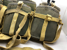 Charger l&#39;image dans la galerie, British Army WW2 Reenactment Water Bottle &amp; Harness Set - Indian Army
