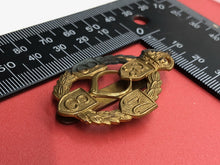 Load image into Gallery viewer, Original WW2 British Army REME Royal Electrical Mechanical Engineers Cap Badge
