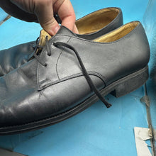 Lade das Bild in den Galerie-Viewer, Austrian Army Black Leather Officers Dress Shoes - Size EU 47 - UK 12 - US 12.5 - The Militaria Shop
