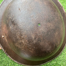 Charger l&#39;image dans la galerie, WW2 British Army Mk2 Brodie Helmet - Original Paintwork &amp; Divisional Sign
