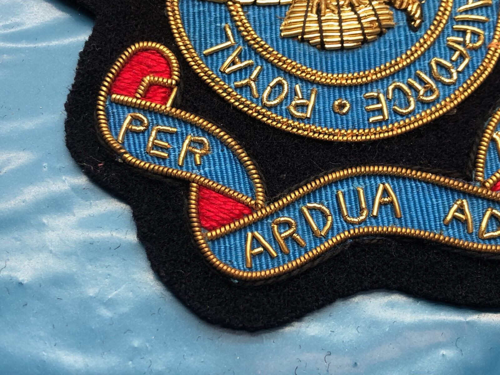 Canadian Bullion Embroidered Blazer Badge - Royal Canadian Airforce - The Militaria Shop