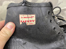 Load image into Gallery viewer, Original Pair of Vintage Dunlop Safety Boots - Size 12 - The Militaria Shop
