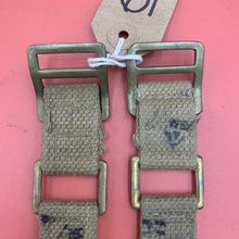 Load image into Gallery viewer, Original WW2 British Army 37 Pattern Webbing Brace Adaptors Pair
