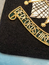 Load image into Gallery viewer, British Army Bullion Embroidered Blazer Badge - Bedfordshire &amp; Hertfordshire Reg
