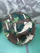 Genuine US Army Jungle Camouflage Boonie Sun Hat Hot Weather Type II -Size 7 1/2 - The Militaria Shop