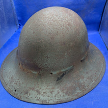 Charger l&#39;image dans la galerie, Genuine British Home Front Civillian Zuckerman Helmet WW2 Issue 1941 Dated
