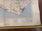 Original WW2 British Army GSGS OS Map of Great Britain - Brighton & Eastbourne - The Militaria Shop