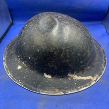 Load image into Gallery viewer, Original WW2 Mk2 British Army Brodie Combat Helmet
