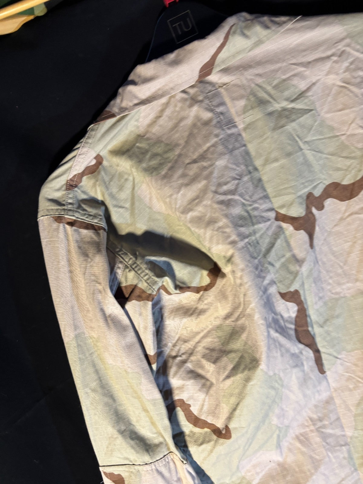 Gulf War US Army DCU Camouflaged Combat Field Coat/Jacket - Medium/Long - The Militaria Shop