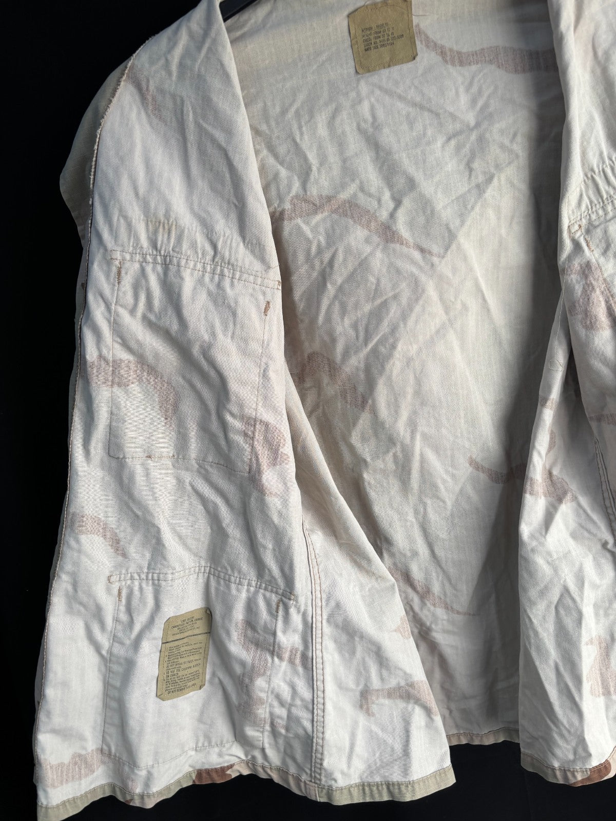 Gulf War US Army DCU Camouflaged Combat Field Coat/Jacket - Medium/Regular - The Militaria Shop