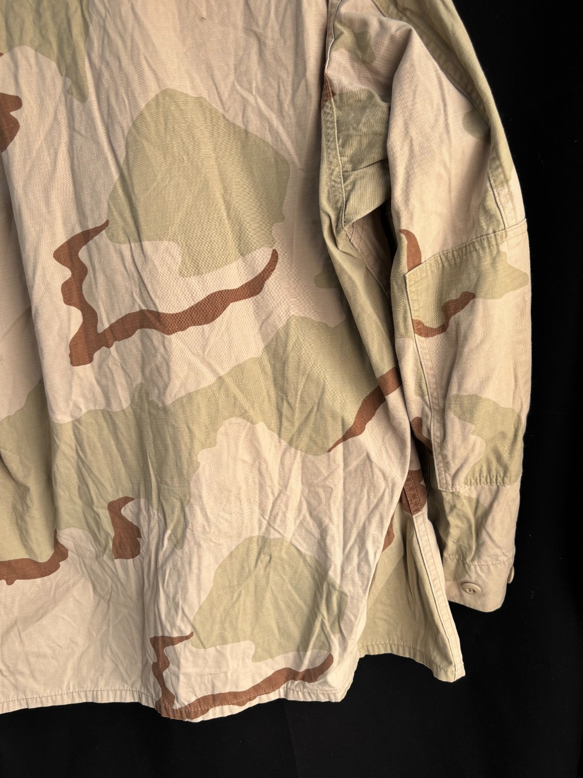 Gulf War US Army DCU Camouflaged Combat Field Coat/Jacket - Large/Long - The Militaria Shop