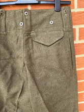 Load image into Gallery viewer, Original Canadian Army Battledress Trousers - 32&quot; Waist
