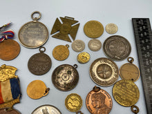 Load image into Gallery viewer, Original Group of British Medals, Medalions, Coins &amp; Badges - The Militaria Shop
