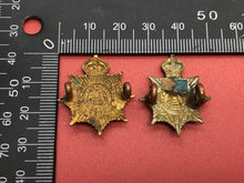 Load image into Gallery viewer, Original WW1 British Army RASC Royal Army Service Corps Collar Badges
