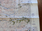 Original WW2 British Army GSGS Map of Scotland - Glen Shiel & Glen Garry - The Militaria Shop