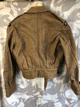 Load image into Gallery viewer, Original British Army Battledress Jacket - R.E.M.E Insignia - 35&quot; Chest

