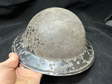 Load image into Gallery viewer, Original WW2 British Civil Defence Home Front Mk2 Brodie Helmet - A.R.P Marked
