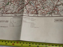 Load image into Gallery viewer, Original WW2 German Army Map of UK - Manchester / Liverpool / North West England
