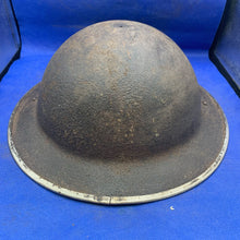 Load image into Gallery viewer, Original British Army Mk2 Combat Helmet - Untouched WW2 Example
