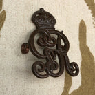 Original WW1 British Army Officers Bronze Norfolk Yeomanry Cap Badge - The Militaria Shop