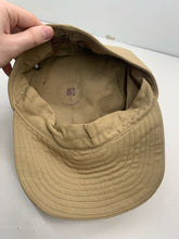Load image into Gallery viewer, Original WW2 British Army Khaki Tropical Peaked Cap

