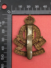 Load image into Gallery viewer, Original WW2 British Army Royal Army Ordnance Corps RAOC Cap Badge
