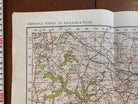 Original WW2 British Army OS Map of Great Britain - Debry - The Militaria Shop