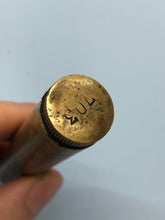 Load image into Gallery viewer, Original WW1 / WW2 British Army Lee Enfield SMLE Brass Oil Bottle
