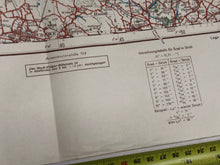 Load image into Gallery viewer, Original WW2 German Army Map of UK - Manchester / Liverpool / North West England
