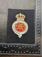 Load image into Gallery viewer, British Army Bullion Embroidered Blazer Badge - Grenadier Guards
