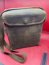 Load image into Gallery viewer, Original WW2 US Army Signal Corps 1944 Dated Field Telephone in Leather Case
