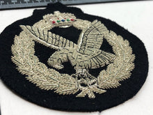 Charger l&#39;image dans la galerie, British Army Bullion Embroidered Blazer Badge - Army Air Corps
